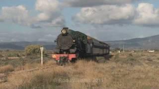 Afghan Express steams into Port Augusta : Australian trains and steam locomotives