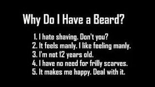 Why Do I Have A Beard?