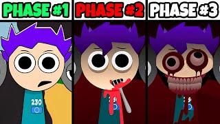 Incredibox Sprunki But SQUIDKI Phase 1 Vs Phase 2 Vs Phase 3! CUTE VS SCARY BEATS 2