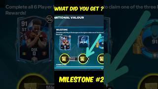 NATIONAL VALOUR EXCHANGE MILESTONE UNLOCK IN EA FC FIFA MOBILE 24 #shorts #fifamobile #fcmobile