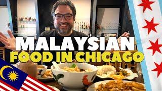  Trying MALAYSIAN FOOD in Chicago - Feat. Puri & Sue