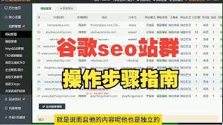 谷歌站群SEO推广的实用技巧与策略