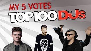 My 5 Votes for DJ Mag Top 100