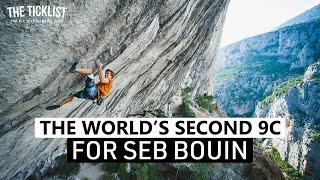 Seb Bouin has climbed the world's 2nd 9c! | The Ticklist