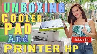 UNBOXING COOLER PAD AND PRINTER HP  [GLAD VLOG]