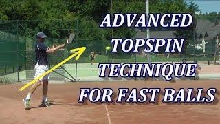 Advanced Topspin Technique For Fast Tennis Shots