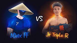 M1NX VS @Jr.TripleR1M  | 1 vs 1 funny custom challenge  7-0 or wot??