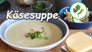 Mein Rezept für Käsesuppe mit Speck super lecker