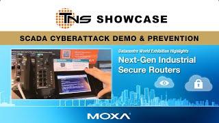 Moxa EDR Secure Router: SCADA Cyberattack Demo & Prevention