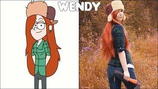 Gravity Falls Characters In Real Life