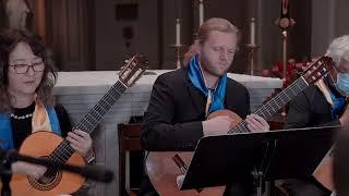 Seattle Guitar Orchestra teaser for Secret Life of Trees by Oleg Boyko