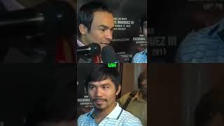 Manny Pacquiao is the most Friendy Boxer of All Time #mannypacquiao #juanmanuelmarquez