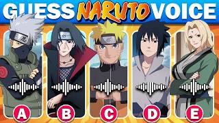 Guess the Naruto character by their Voice | Naruto/Naruto Shippuden Quiz!| Itachi, Sasuke, Tsunade