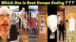 Best Escape Ending - Mr Meat Dread TeacherPsycopathEvil NunStepMotherEvil Kid