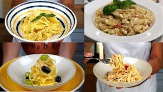 4 PRIMI PIATTI PRONTI IN 10 MINUTI Ricette Facili - 4 RECIPES READY IN 10 MINUTES Easy Recipes