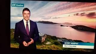 Embarrassing moment for weatherman