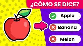 Test de Alimentos y Bebidas en Inglés  | English Test  - Nivel Fácil 