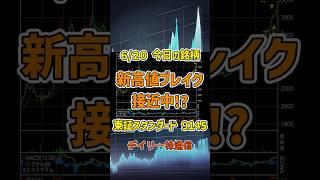 6月20日 今日の新高値ブレイク接近銘柄 ビーイングホールディングス 東証スタンダード 9145 個別株 上昇銘柄チャート
