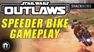 Star Wars Outlaws - Speeder Bike Gameplay (4K 60FPS)