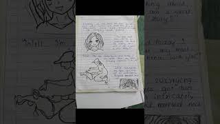 English Art integrated project|| Comic Book|| The Nacklace #english #projectdesign #comics #shorts