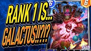 The ULTIMATE GALACTUS! This Rank 1 Deck CRUSHES The Meta! Marvel Snap