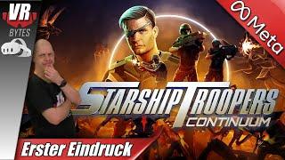 Starship Troopers Continuum VR / Meta Quest 3 / Deutsch / Erster Eindruck / Quest 3S