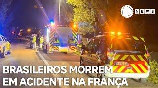 Quatro brasileiros morrem em acidente na França