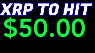 XRP to hit $50 and there is nothing you can do about it!