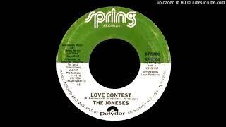 The Joneses - Love contest ''Edit'' (1979)