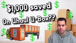 My U-Haul U-Box review and how I saved $1,000 moving from NJ too Vegas 2024