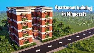 How to build an apartment building in Minecraft