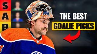 Top 20 Fantasy Hockey Goalie Rankings & Tiers