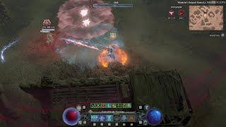 Diablo 4 Season5️⃣Sorcerer PvP️Blue Lightning Spear Sorcerer vs Red Lightning Spear Sorcerer PvP️