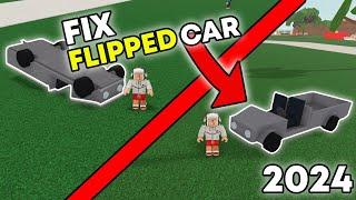 How To FIX A FLIPPED Car In Lumber Tycoon 2 (2024)