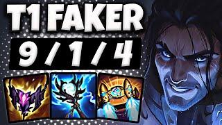 T1 Faker Sylas vs Syndra [ MID ] Patch 14.19 Ranked EUW 