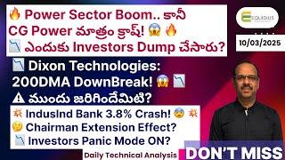  IndusInd Bank 3.8% Crash!   Chairman Extension Effect?  Investors Panic Mode ON?