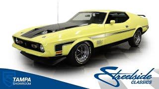 1971 Ford Mustang Mach One Fastback 429 5193-TPA for sale | Charlotte, Atlanta, Dallas, Tampa, ...