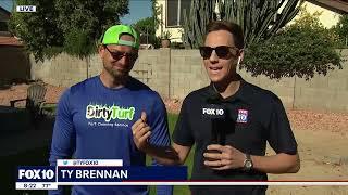 Dirty Turf Featured on FOX 10 Arizona Morning with Ty Brennan at AZ Husky Rescue | May 23, 2022