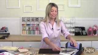 How to Make a Flip Card  with Stephanie Barnard & Sizzix