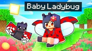 The Luckiest Baby LADYBUG In Minecraft!