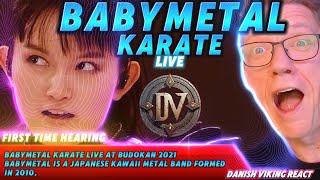 Reaction to BABYMETAL Karate #live  at Budokan 2021#babymetal #reaction #babymetalreaction #metal