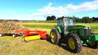 Baling The Best Small Square Hay Bales of the Year! (2024 Hay Season)