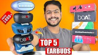 Top 5 Best Earbuds Under 1000 Rs|Best TWS Earbuds Of 2024