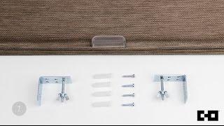 Chicology Home | Cordless Magnetic Roman Shade Tutorial - Check Hardware + Gather Tools (Step 1/3)