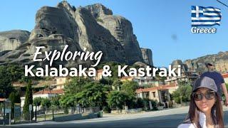 Exploring the town of Kalabaka and Kastraki in Greece #Meteora