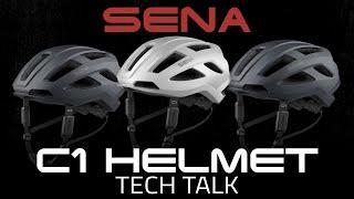 SENA C1 | Cycling Helmet with Built-in Speakers and Mic