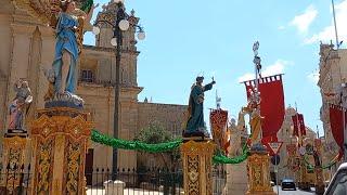 Armar tal-festa Mqabba 2022 - Marija Assunta - Assumption of Our Lady Feast 2022 Street decorations