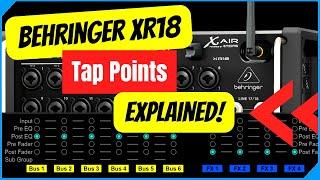 Demystifying XR18 Channel Send & Output Tap Points | Monitor setting | Mixing Station and X-Air Edit