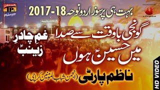 Goonji Ba Waqt E Sada - "Nazim Party" - 2017-18 Noha - TP Muharram