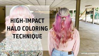 High-Impact Halo Hair Coloring Technique | #creativityneverstops | Goldwell Education Plus